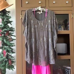 ANDREW CHARLES | Beaded Poncho